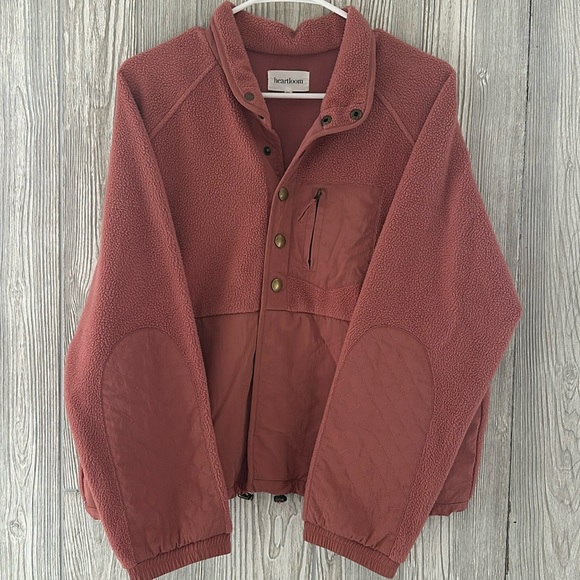 Heartloom Jackets & Blazers - Fleece button up jacket